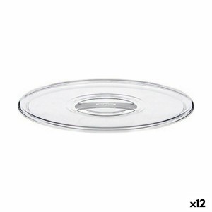 Cover Stefanplast Tosca Transparent Plastic 23,5 x 2 x 23,5 cm (12 Units)