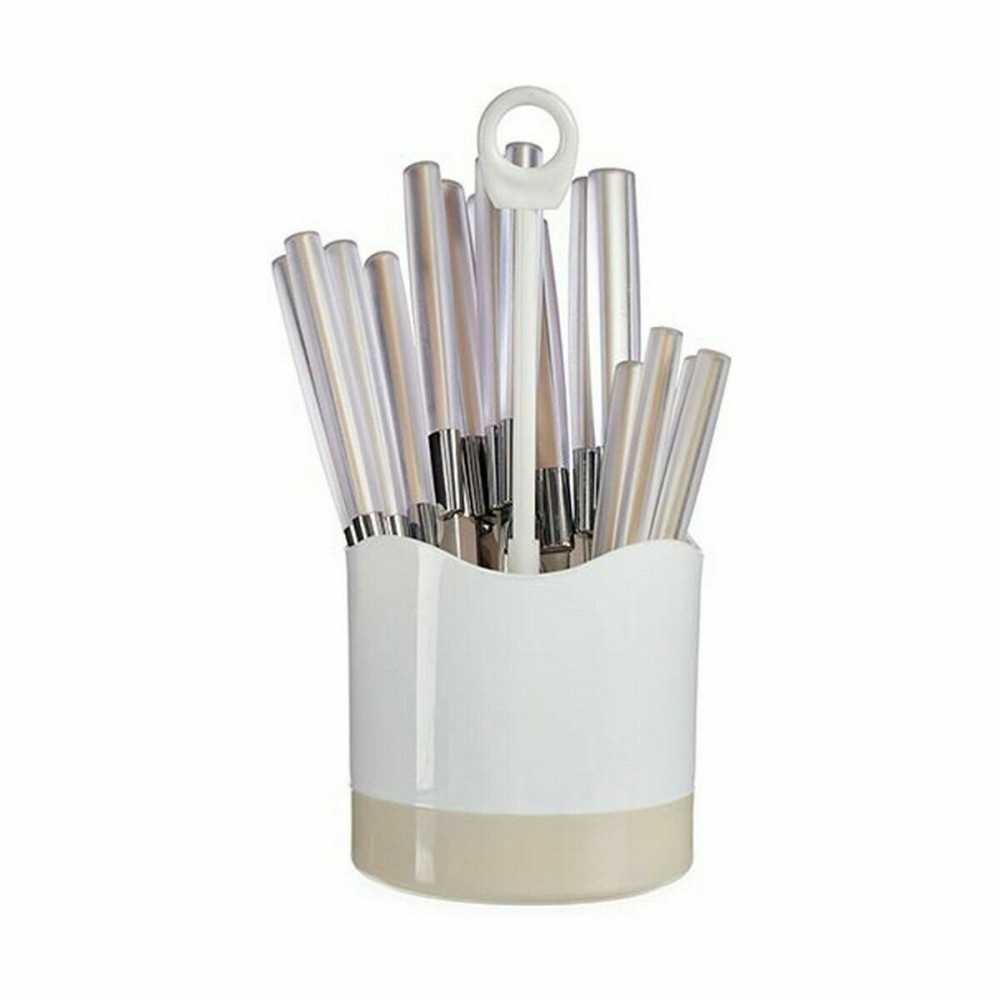 Cutlery Set Kinvara HQ223H10 Beige Stainless steel (8 Units)