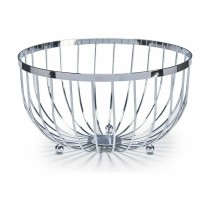 Fruit Bowl Kinvara CN-W6434-2C Silver Iron 25 x 14 x 25 cm (24 Units)