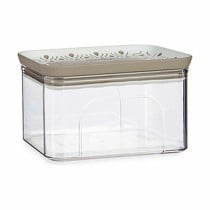 Boîte Stefanplast Tosca Hermétique Rectangulaire Beige Plastique 700 ml 10,2 x 8 x 15,3 cm (12 Unités)