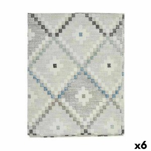 Tablecloth Kinvara ROMBOS-A Blue Thin canvas 140 x 180 cm Anti-stain Rhombus (6 Units)