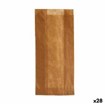 Ensemble de sacs alimentaires réutilisables Kinvara 190939000486 Marron Cellulose 10 x 34 cm Compostable (28 Unités)