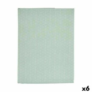 Tablecloth Kinvara ESTRELLA-M Light Green Thin canvas 140 x 180 cm Anti-stain Star (6 Units)