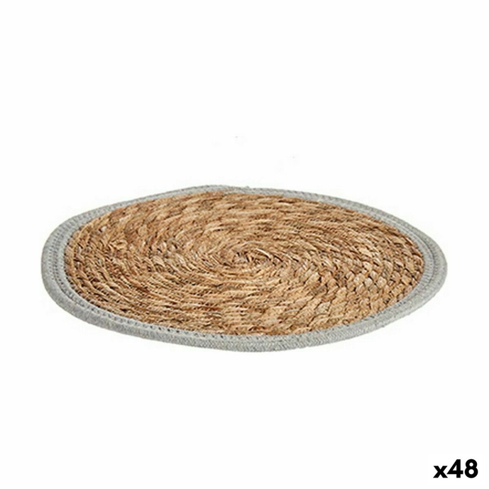 Dessous de plat Naturel Gris 35 x 1 x 35 cm (48 Unités)