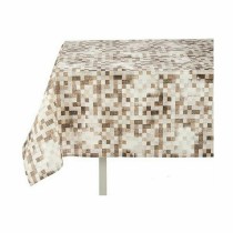 Nappe antitache Kinvara CUADROS-B Beige toile Antitaches Carreaux 140 x 180 cm (6 Unités)