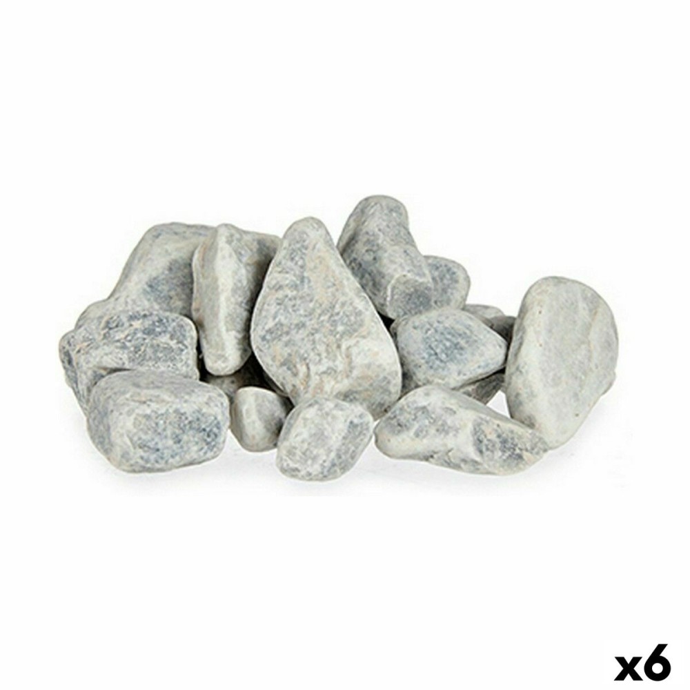 Decorative Stones Ibergarden 2KG-CR-GRIS CLARO Light grey 2 Kg (6 Units)