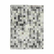 Stain-proof tablecloth Kinvara CUADROS-G Grey Thin canvas Anti-stain Frames 140 x 180 cm (6 Units)