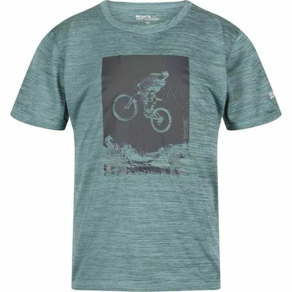 T-shirt à manches courtes enfant Regatta Alvarado VII Ivymossmarl Bleu