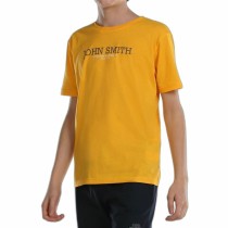 Jungen Kurzarm-T-Shirt John Smith Efebo  Gelb