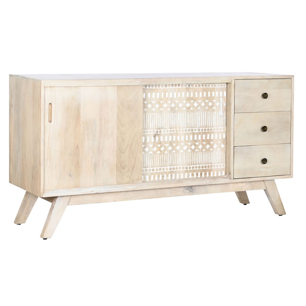 Buffet DKD Home Decor Blanc Naturel Bois de manguier 145 x 42 x 75 cm