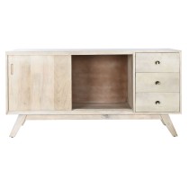 Anrichte DKD Home Decor Weiß natürlich Mango-Holz 145 x 42 x 75 cm