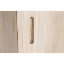 Anrichte DKD Home Decor Weiß natürlich Mango-Holz 145 x 42 x 75 cm