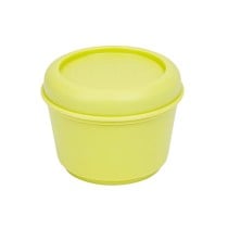 Récipient de Conservation des Aliments Milan Sunset Jaune Plastique Rond 250 ml Ø 10 x 7 cm