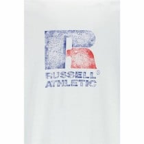 T shirt à manches courtes Russell Athletic Emt E36201 Blanc Homme