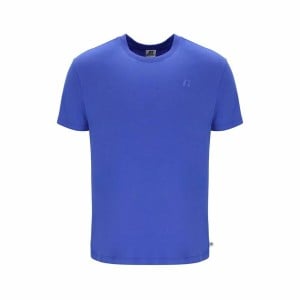 Herren Kurzarm-T-Shirt Russell Athletic Amt A30011 Blau