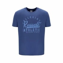 Short Sleeve T-Shirt Russell Athletic Amt A30211 Blue Men