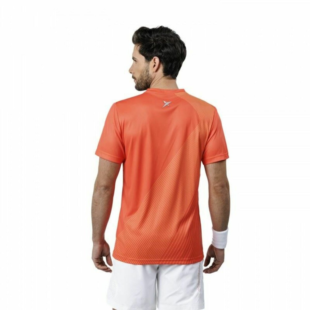 Herren Kurzarm-T-Shirt Drop Shot Airam JMD Orange