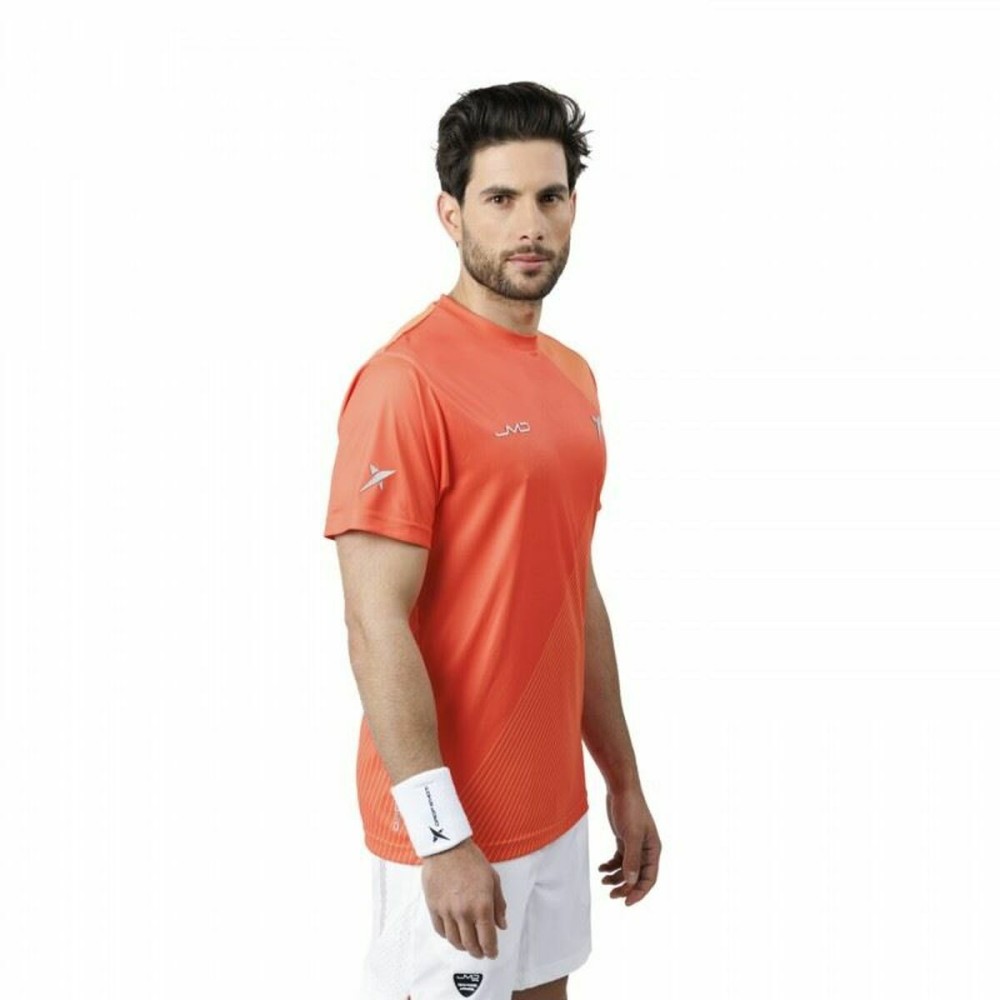 Herren Kurzarm-T-Shirt Drop Shot Airam JMD Orange