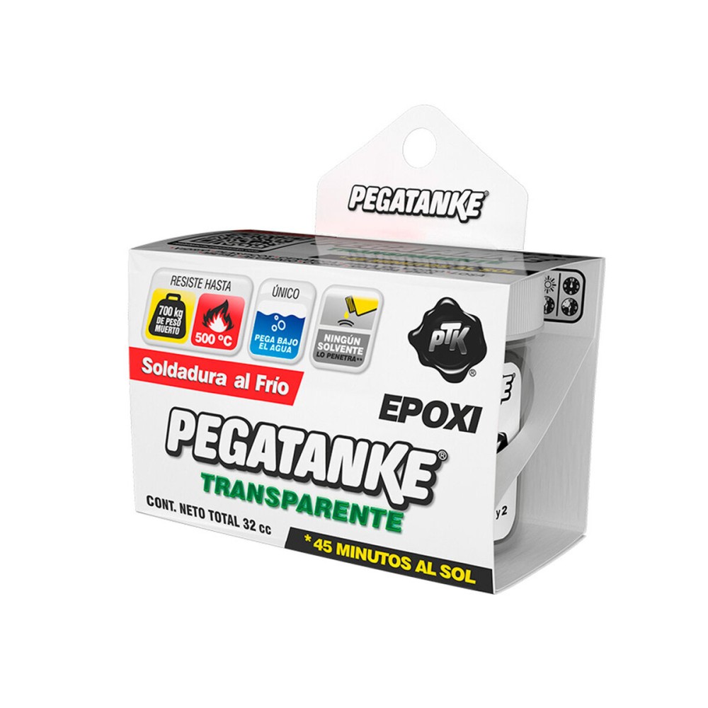 Cold welding PEGATANKE Epoxi Transparent 32 ml