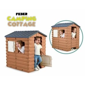 Kinderspielhaus Feber Camping Cottage 104 x 90 x 1,18 cm