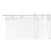 Rideau de Douche Berilo SC-MIX-01-TRANSP Transparent Polyéthylène EVA 180 x 180 cm (12 Unités)