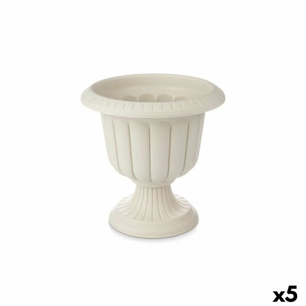 Planter Ibergarden N00201204 Beige Plastic Wineglass 47,8 x 47 x 47,8 cm (5 Units)