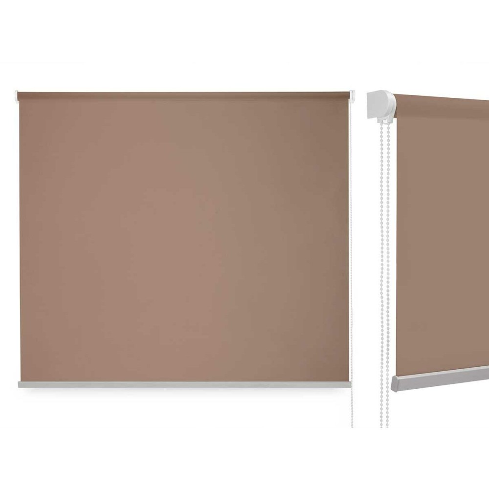 Rollo 180 x 180 cm Beige Stoff Kunststoff (6 Stück)