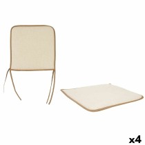 Coussin de chaise 38 x 2,5 x 38 cm (4 Unités)