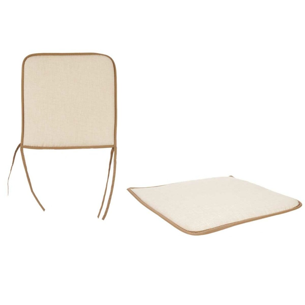 Chair cushion 38 x 2,5 x 38 cm (4 Units)