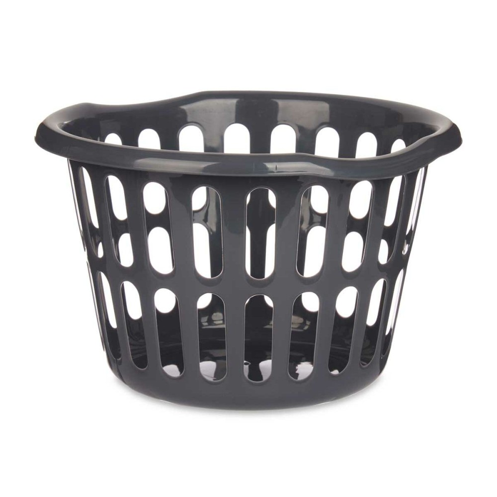 Basket Kipit 8066-A Anthracite polypropylene 27 L 40 x 25 x 40 cm (18 Units)