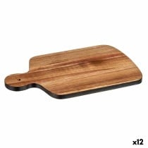 Cutting board Kinvara 78381 Black 25,7 x 1,5 x 40 cm (12 Units)