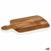 Cutting board Kinvara 78380 White 25,7 x 1,5 x 40 cm (12 Units)