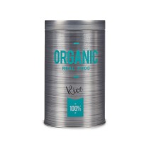 Gefäß Kinvara Organic Grau Reis (24 Stück)