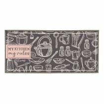 Teppich Kinvara My Kitchen Grau 40 x 90 cm Mehrzweck (24 Stück)