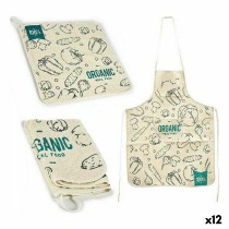 Ensemble de Cuisine Kinvara Organic Bleu Blanc 2 Pièces