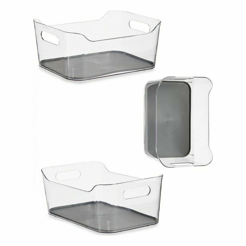 Drawer Organizer Kinvara W623318 Grey Recycled plastic 17 x 10,5 x 24,5 cm (12 Units)