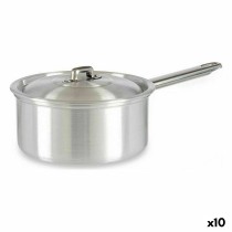 Topf mit Deckel Kinvara 100019 Silberfarben Aluminium Ø 16 cm 1,5 L (10 Stück)