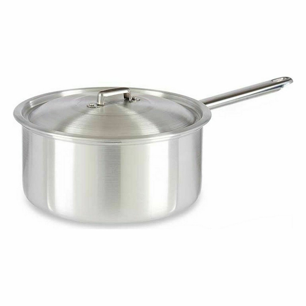 Saucepan with Lid Kinvara 100022 Silver Aluminium 4 L 24,5 x 12 x 41 cm (10 Units)