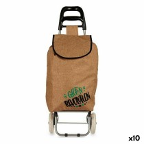 Shopping cart Kinvara 76056 WR3050-6A Brown 3,3 L 36 x 95 x 35 cm (10 Units)