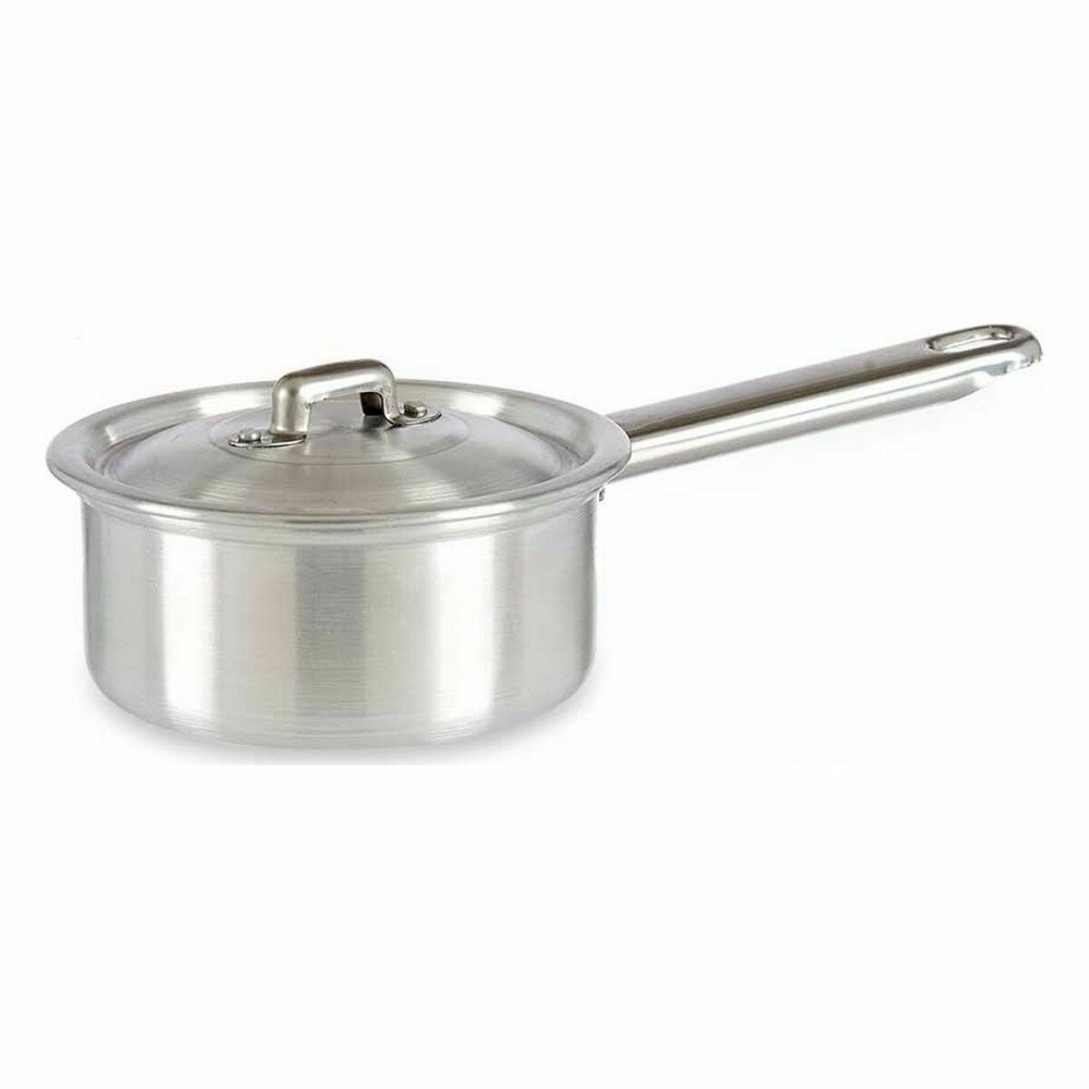 Casserole avec couvercle Kinvara 100017 Argenté Aluminium Ø 12 cm 600 ml (10 Unités)