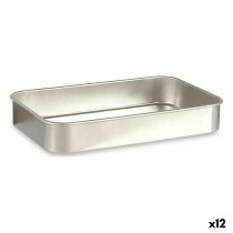 Plat à gratin Kinvara 100152 Argenté Aluminium 23,5 x 6 x 36 cm (12 Unités)