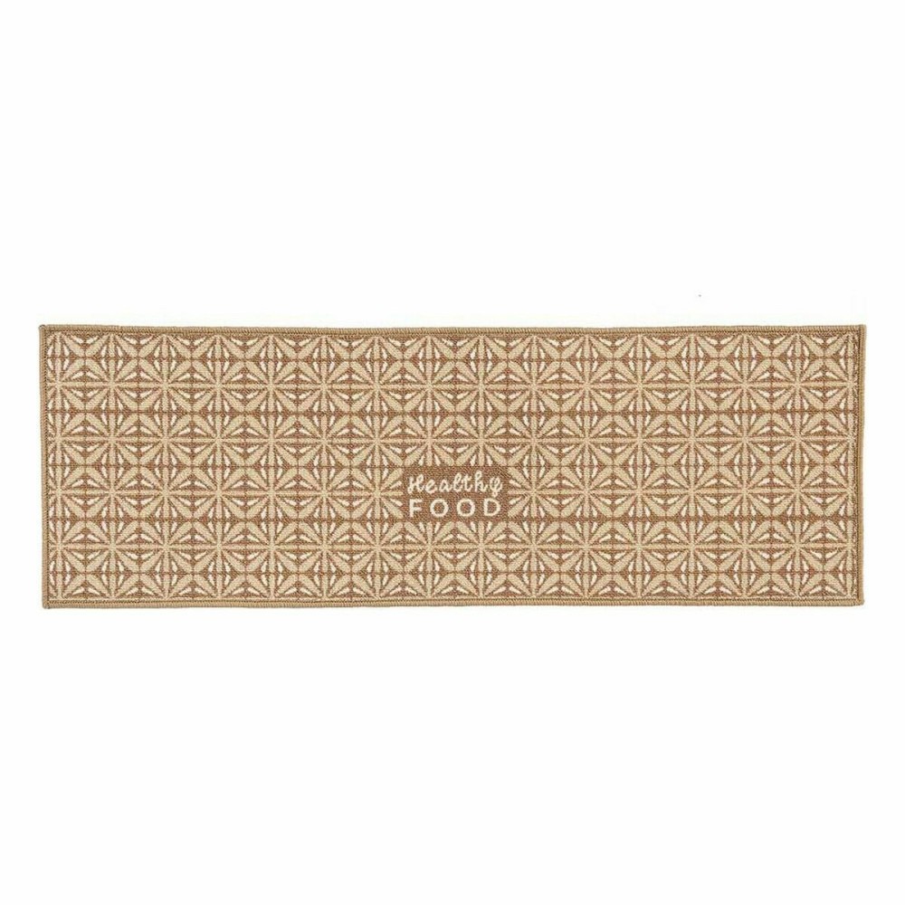 Mouse Mat Kinvara Healthy Food Beige 40 x 120 cm Multi-use (12 Units)