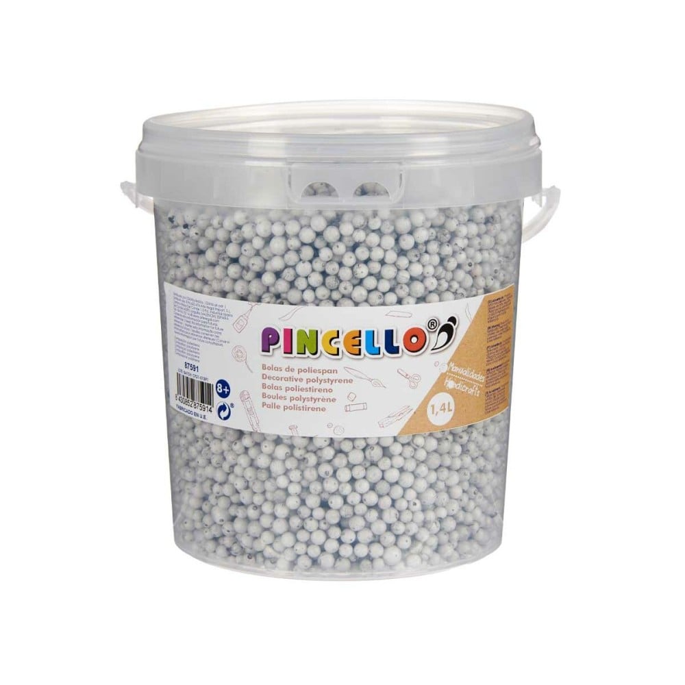 Materials for Handicrafts Pincello POLIESPAN-GR 13,5 x 14 x 14,5 cm Balls 6 Units