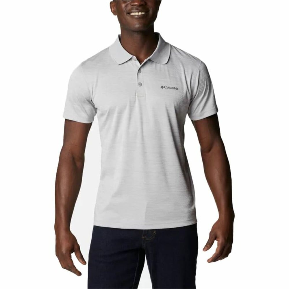 Herren Kurzarm-Poloshirt Columbia Zero Rules™ Grau