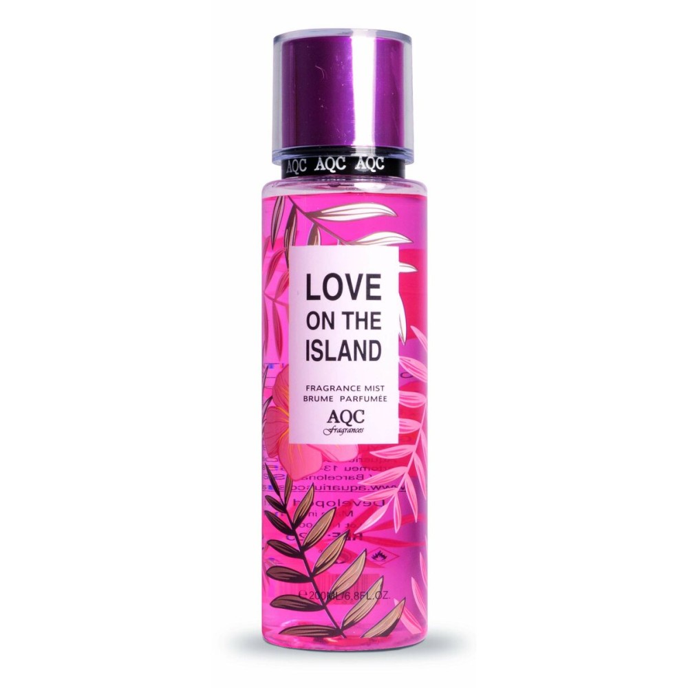 Körperspray AQC Fragrances   Love on the island 200 ml