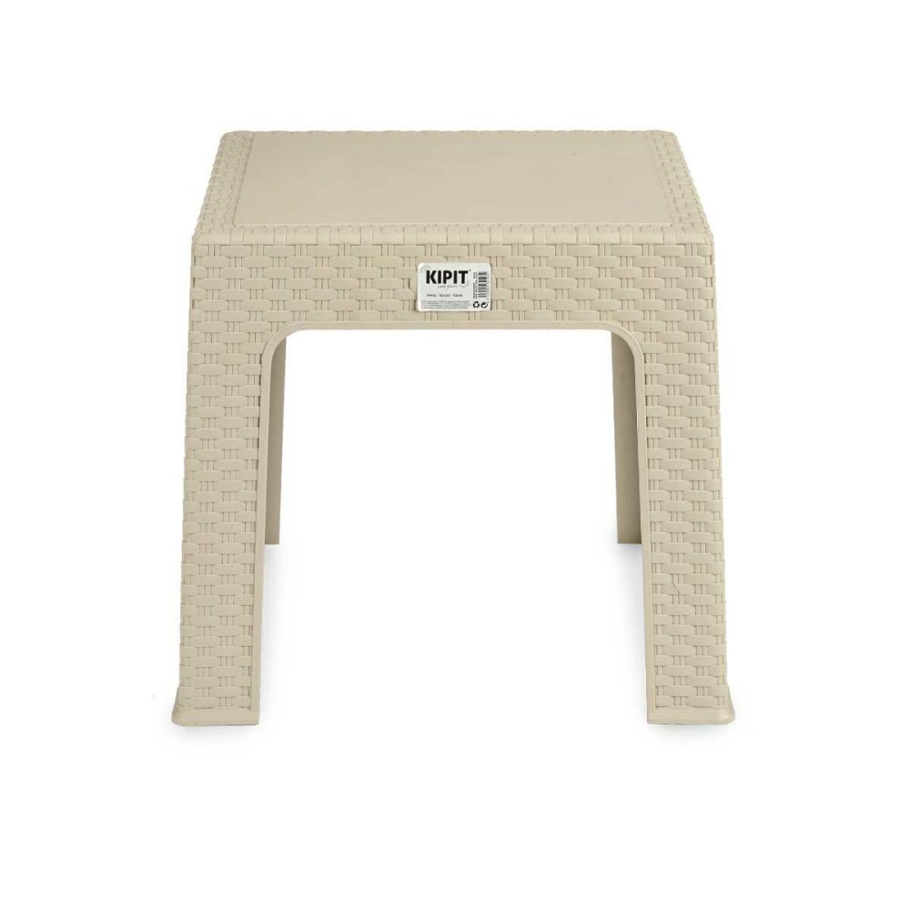 Table pour enfant Kipit Rattan Crème 47 x 42,5 x 47 cm (4 Unités)