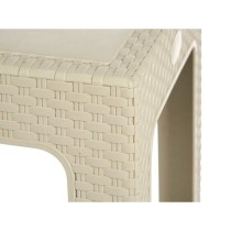 Kindertisch Kipit Rattan Creme 47 x 42,5 x 47 cm (4 Stück)