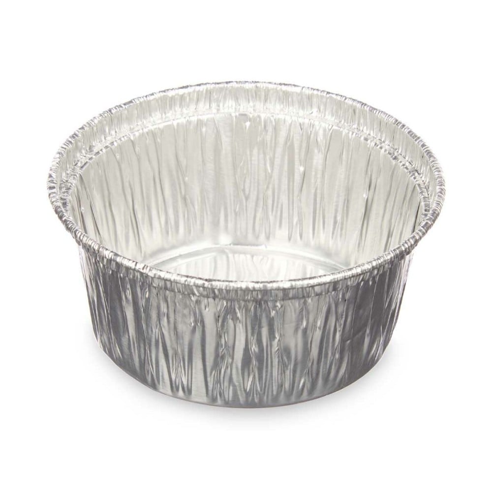 Set of Kitchen Dishes Kinvara 30228 Aluminium Circular 8,5 x 8 x 8,5 cm Disposable (12 Units)