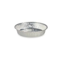 Set of Kitchen Dishes Kinvara 30268 Aluminium Circular 21,5 x 5,5 x 21,5 cm Disposable (12 Units)