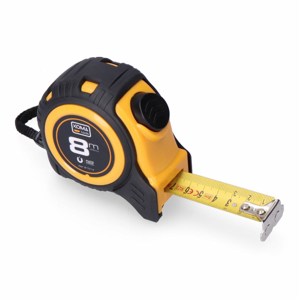 Tape Measure Koma Tools Magnet ABS 8 m x 25 mm